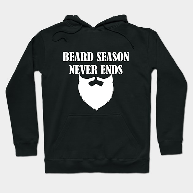 Beard - Beard Season Never Ends Hoodie by Kudostees